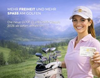 Golf Club Card Classic 2026 - jetzt bestellen